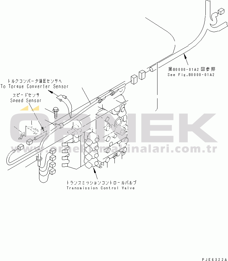 Komatsu WA120-3 S/N 53001-UP (Komatsu Hanomag İçin (Almanya)) GUARD (FOR RADIATOR)