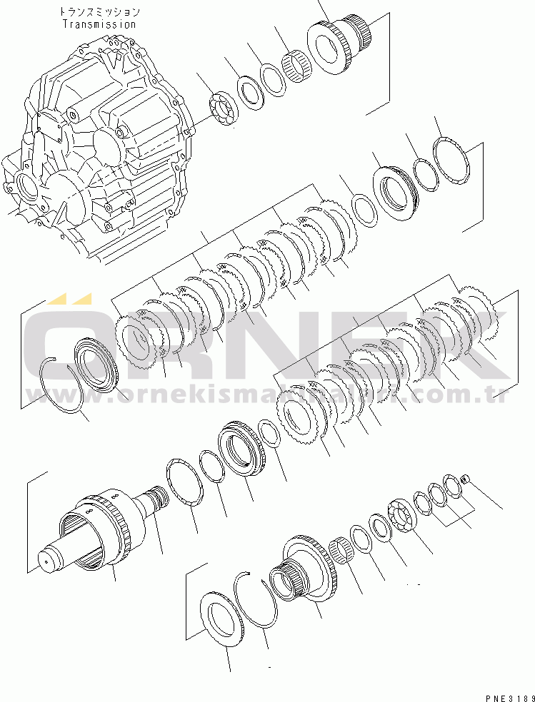 Komatsu WA120-3 S/N 53001-UP (Komatsu Hanomag İçin (Almanya)) ELECTRICAL SYSTEM