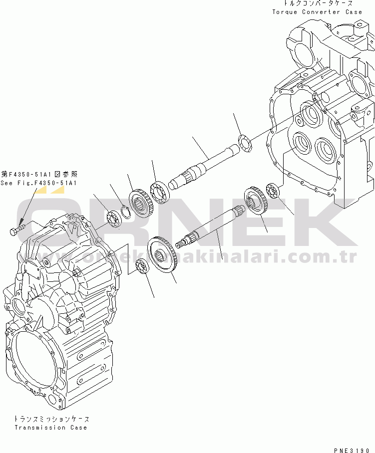 Komatsu WA120-3 S/N 53001-UP (Komatsu Hanomag İçin (Almanya)) BATTERY
