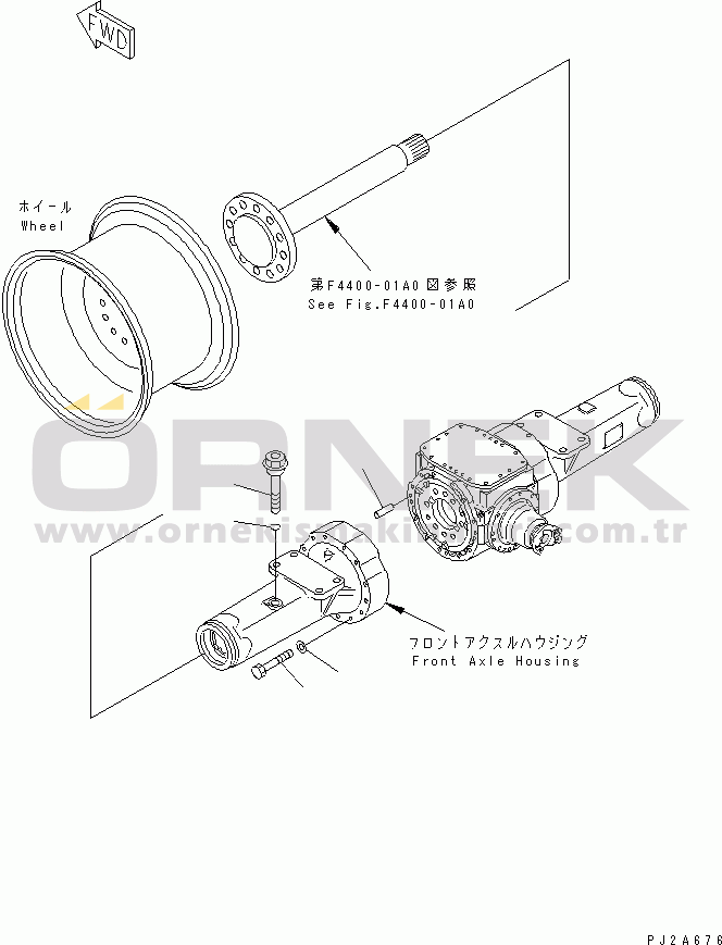 Komatsu WA120-3 S/N 53001-UP (Komatsu Hanomag İçin (Almanya)) ELECTRICAL SYSTEM (FOR E.C.S.S.)