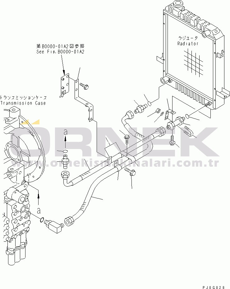 Komatsu WA120-3 S/N 53001-UP (Komatsu Hanomag İçin (Almanya)) HORN(#10001-11707)
