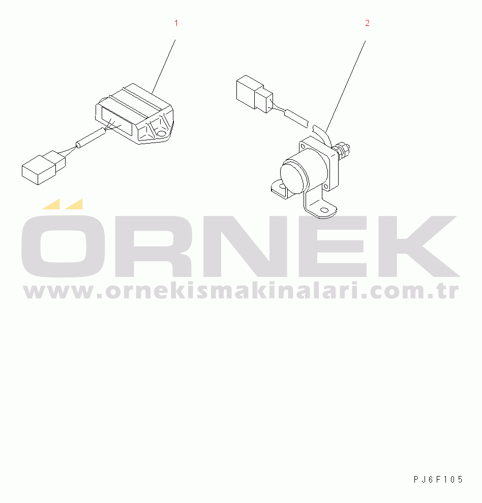 Komatsu WA200PT-5 S/N H60051 - UP GLOW TIMER(#26302312-)