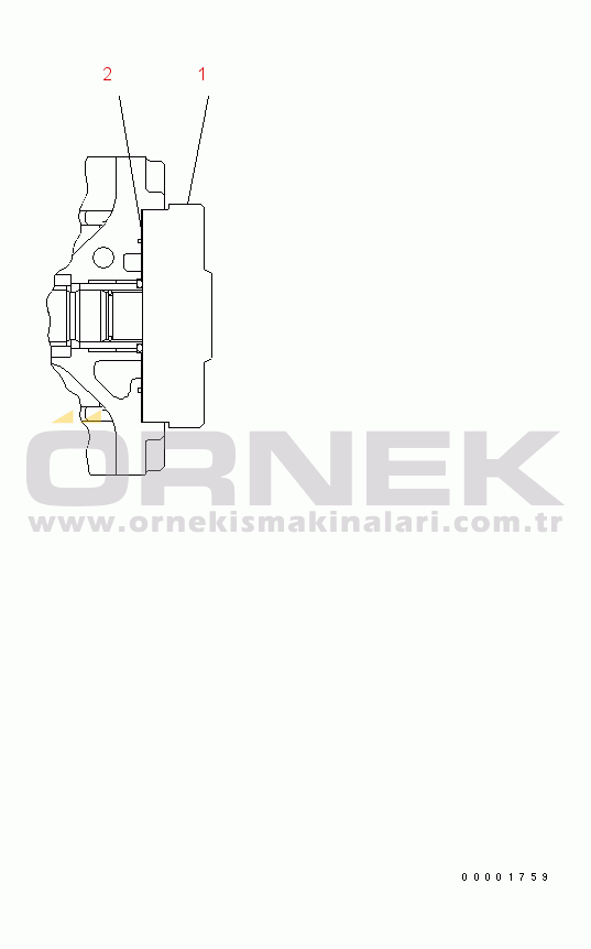 Komatsu WA250PTL-5 S/N 70001-UP PUMP (9/14)