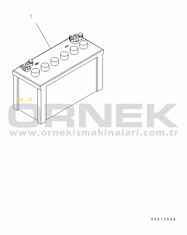 Komatsu WA250PZ-6 S/N 75001-75749 (For EU) TRANSFER OIL COOLER(#75001-)