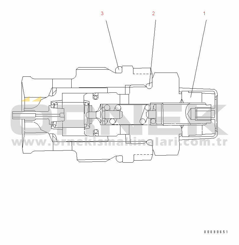 Komatsu WA320PZ-6 S/N 70001-70451 HST PUMP (5/17)(#70001-)