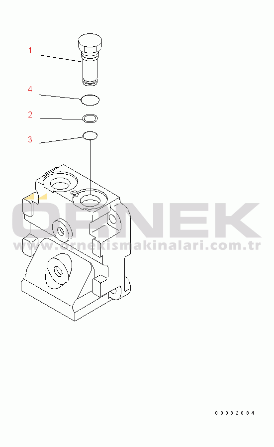 Komatsu WA430-6 S/N 65001-65500 (ecot3, For EU) FAN PUMP (5/5)(#65001-)
