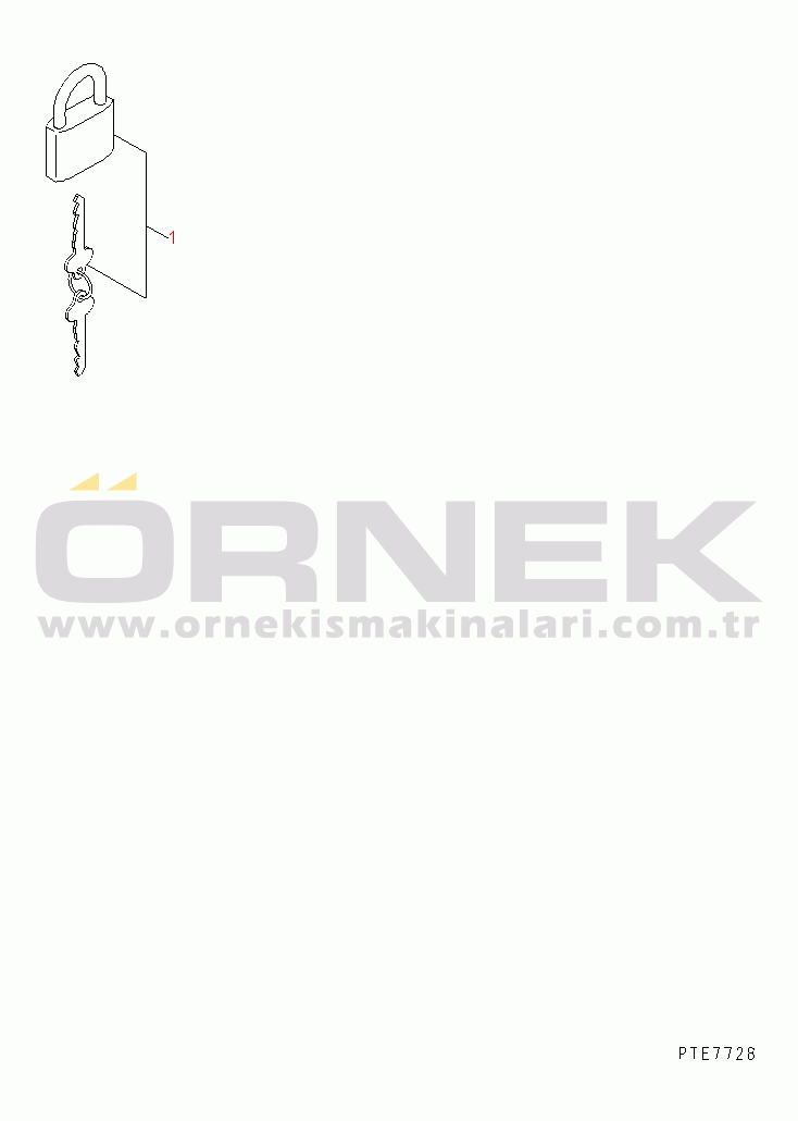 Komatsu WA450L-3 S/N 53001-UP (For North America) LOCK