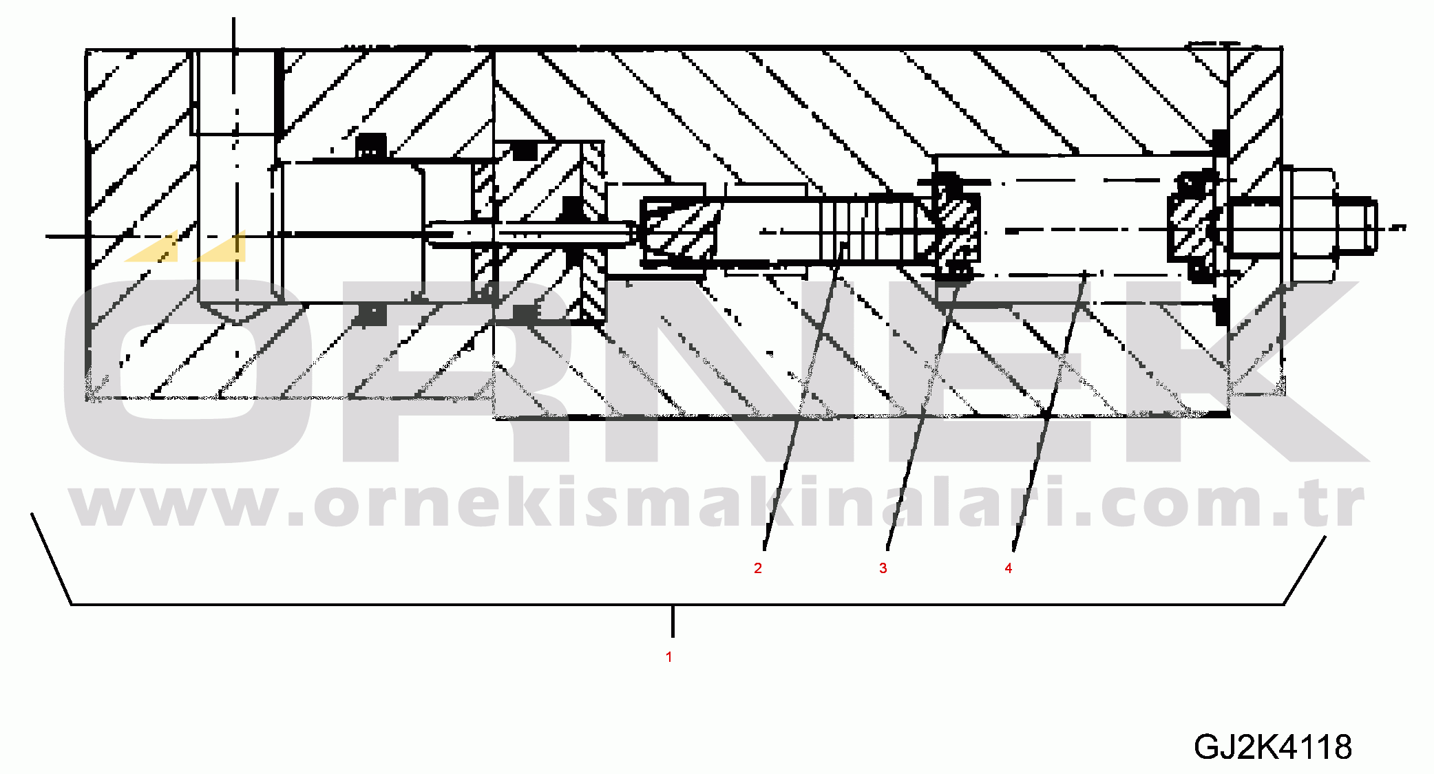 Komatsu WA70-5 S/N H50051 - UP AXIAL PISTON PUMP, WITH SPEED CONTROL