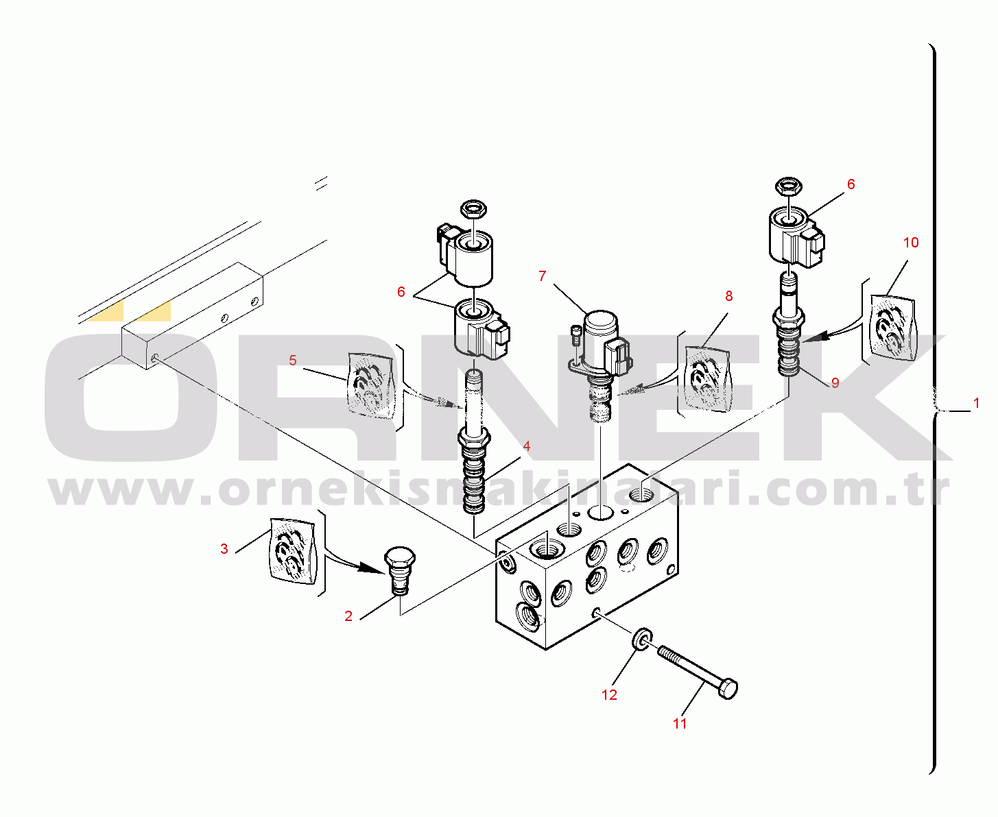 Гидравлическая схема komatsu wb93r