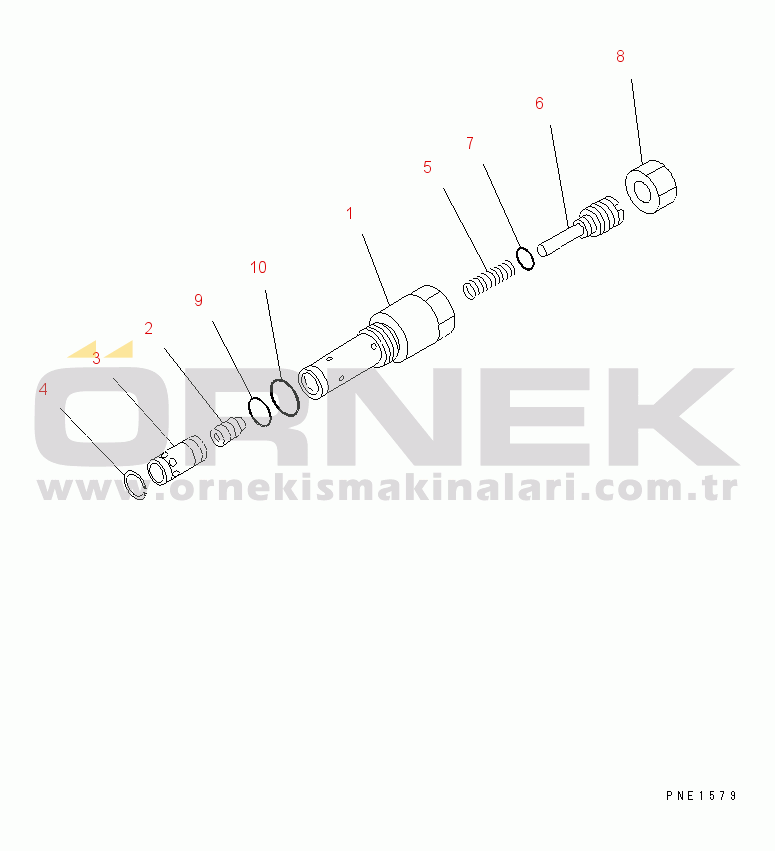 Komatsu WD900-3 S/N 50001-UP LOADER PUMP (6/11)(#50001-50014)