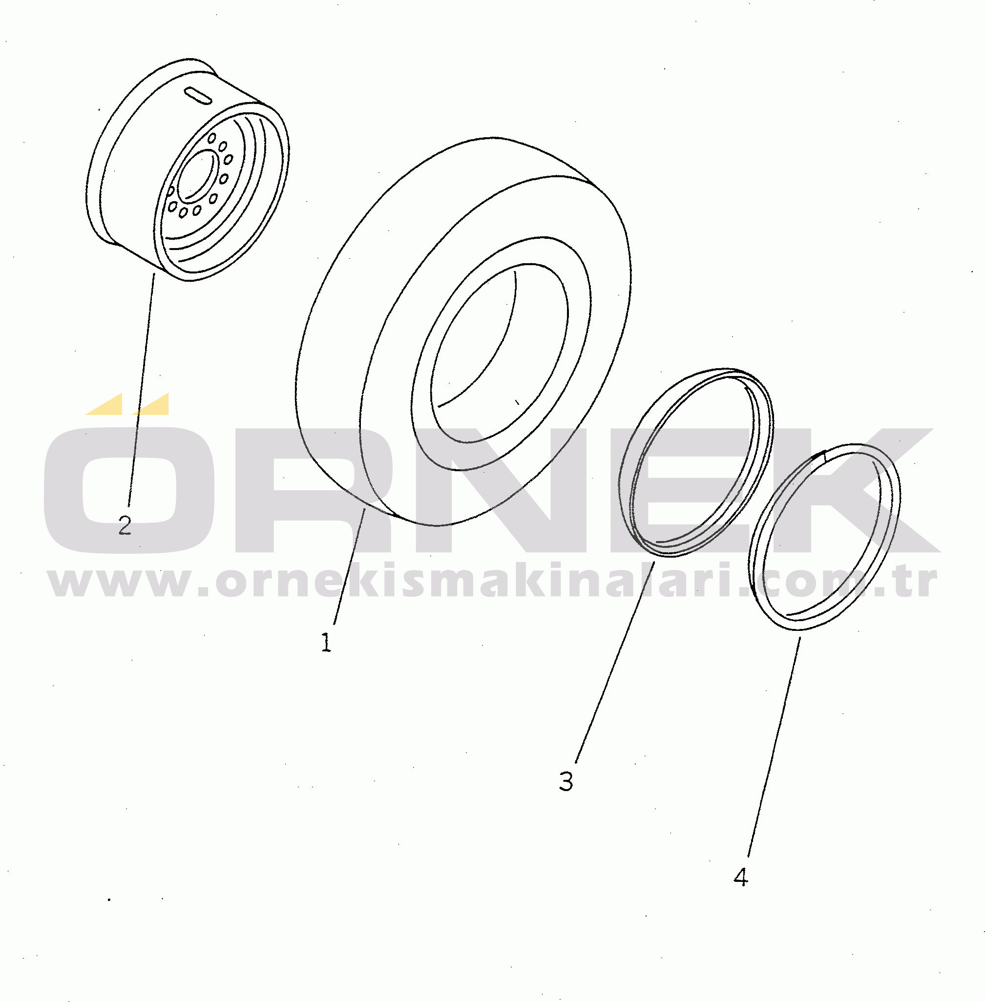Komatsu WR11SS-1 S/N 29005-UP NO PUNK TIRE (13.00-24)